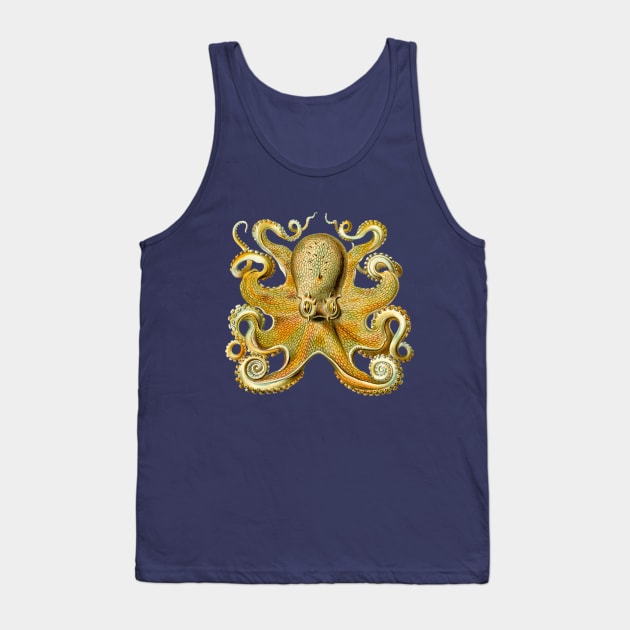 Giant Octopus by Ernst Haeckel Tank Top by MasterpieceCafe